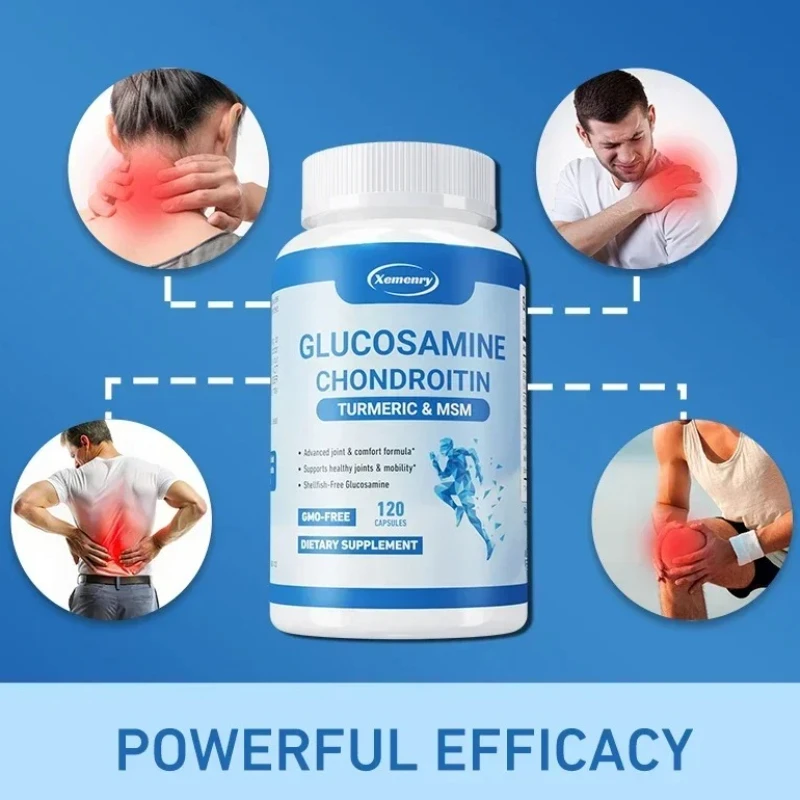 Glucosamine Chondroitin Joint - Suplemen Glucosamine Chondroitin Kunyit & MSM