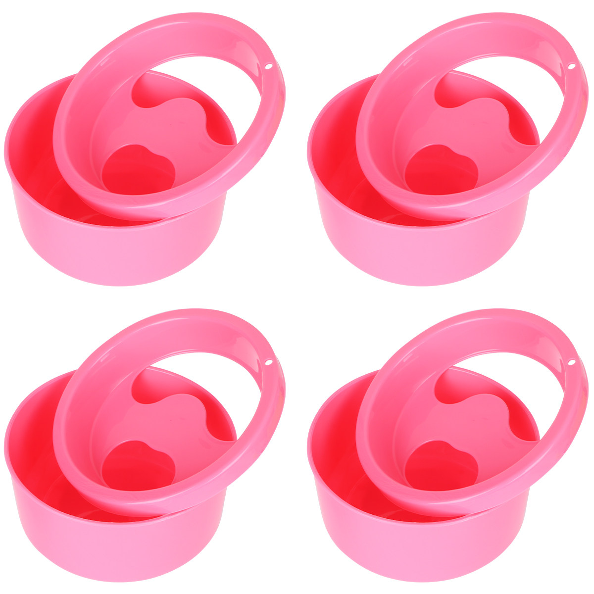 Nutrition & Fitness Class - 4Pcs Mangkuk Perendam Kuku Heavy Duty