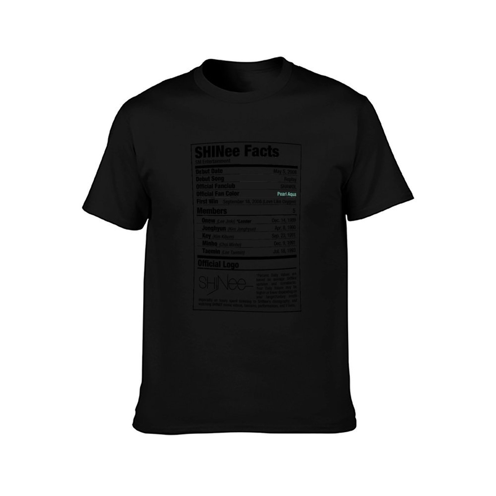 Kaos SHINee Kpop Nutritional F - Nutrition Fitness Training ulasan dan harga