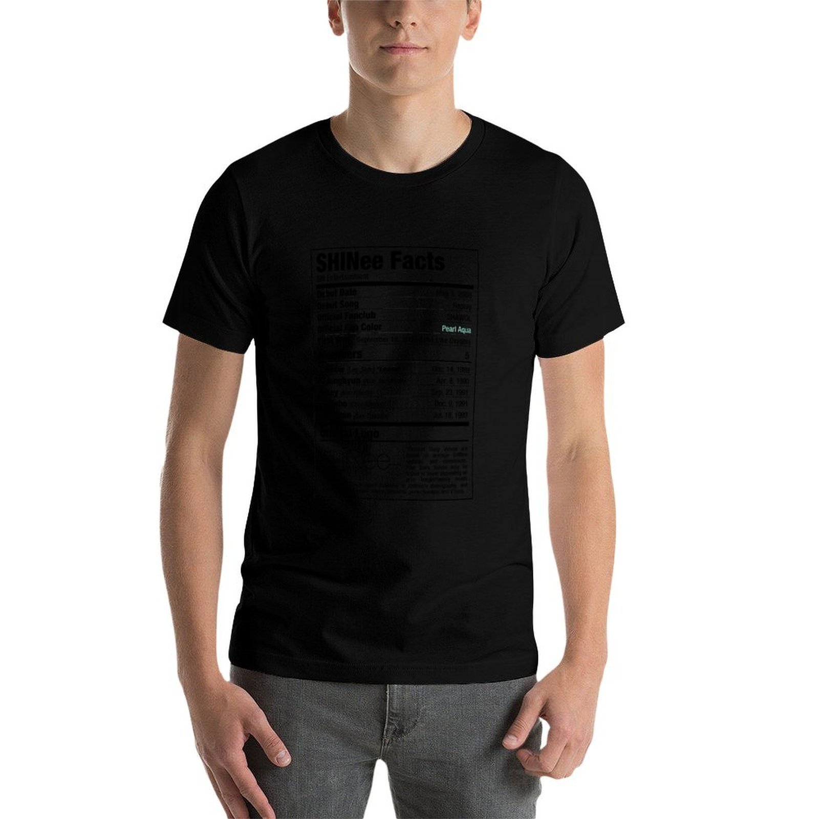 Kaos SHINee Kpop Nutritional F - Nutrition Fitness Training ulasan dan harga