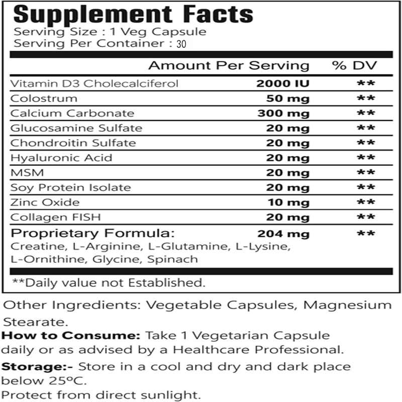 Kompleks penunjang pertumbuhan - Glucosamine Chondroitin Joint ulasan dan harga