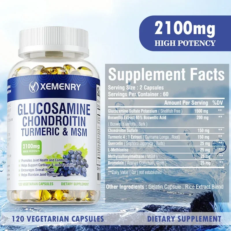 Kapsul Glukosamin Kondroitin - - Glucosamine Chondroitin Joint ulasan dan harga