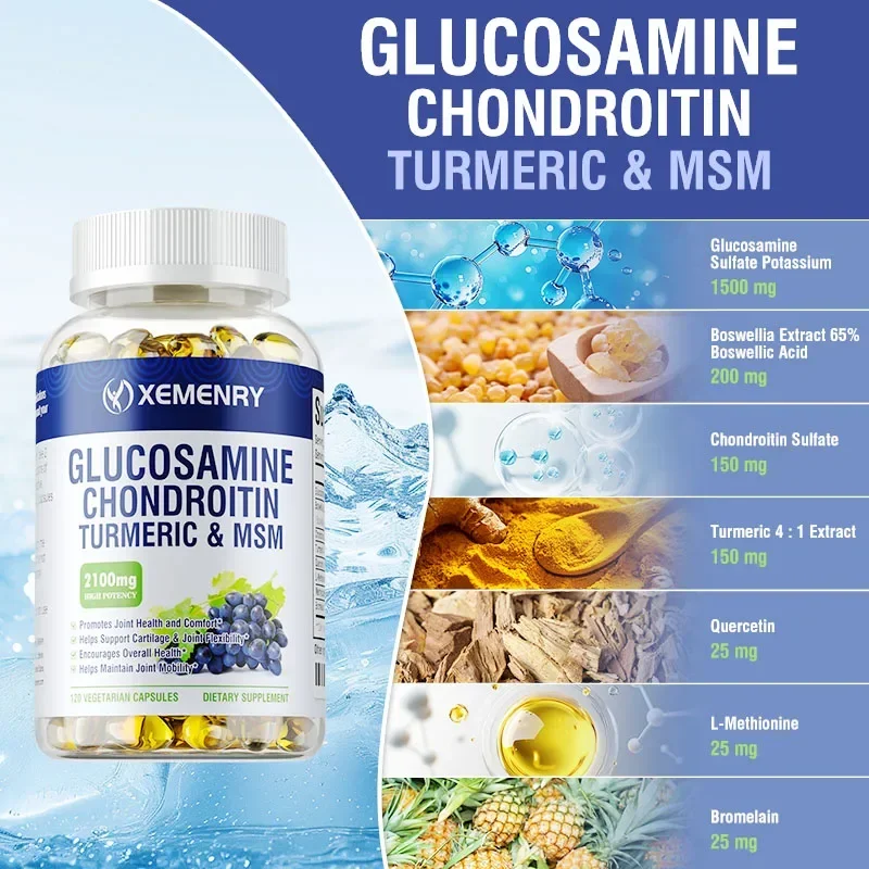 Kapsul Glukosamin Kondroitin - - Glucosamine Chondroitin Joint ulasan dan harga