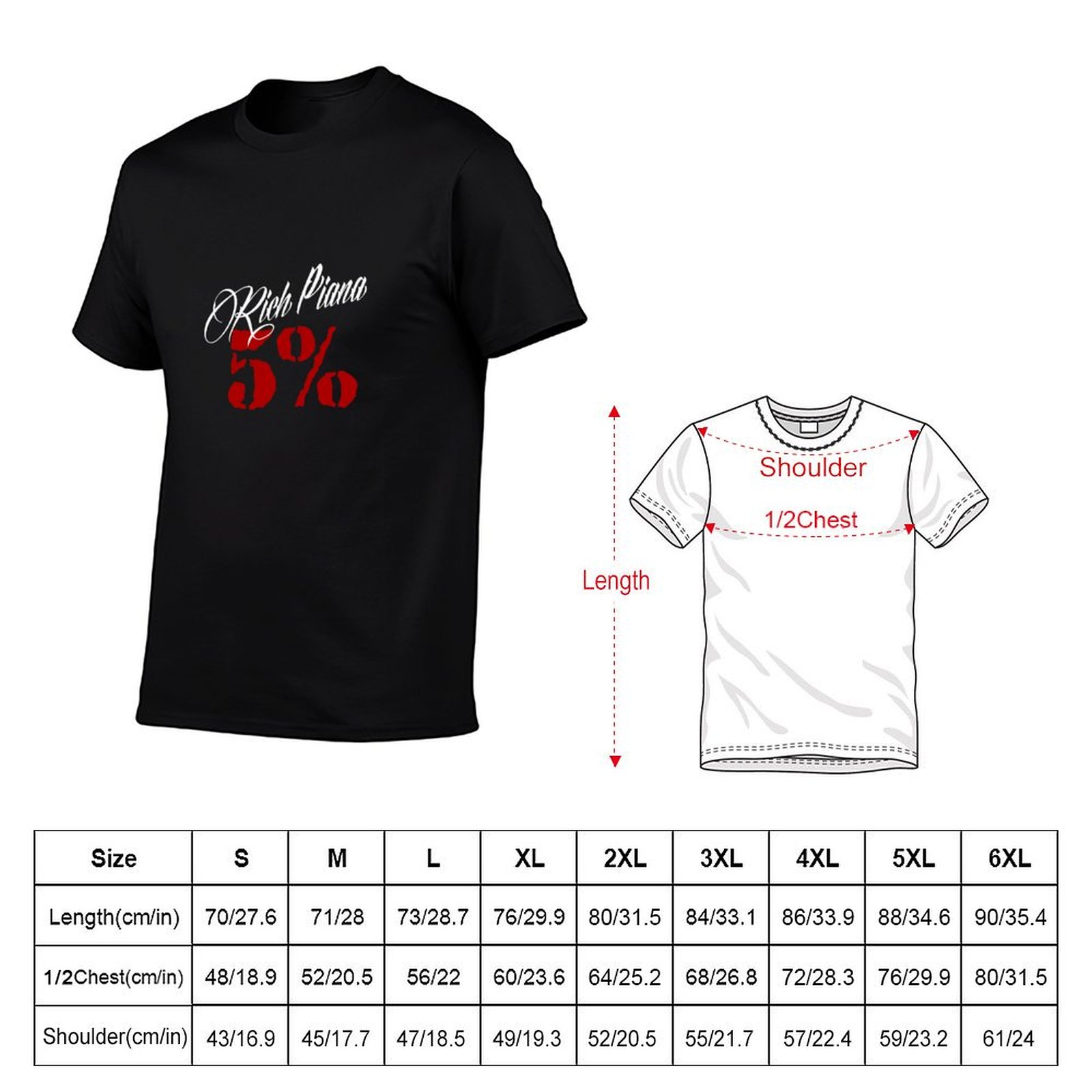 Kaos Klasik Rich Piana 5 Nutri - Nutrition Fitness Training ulasan dan harga