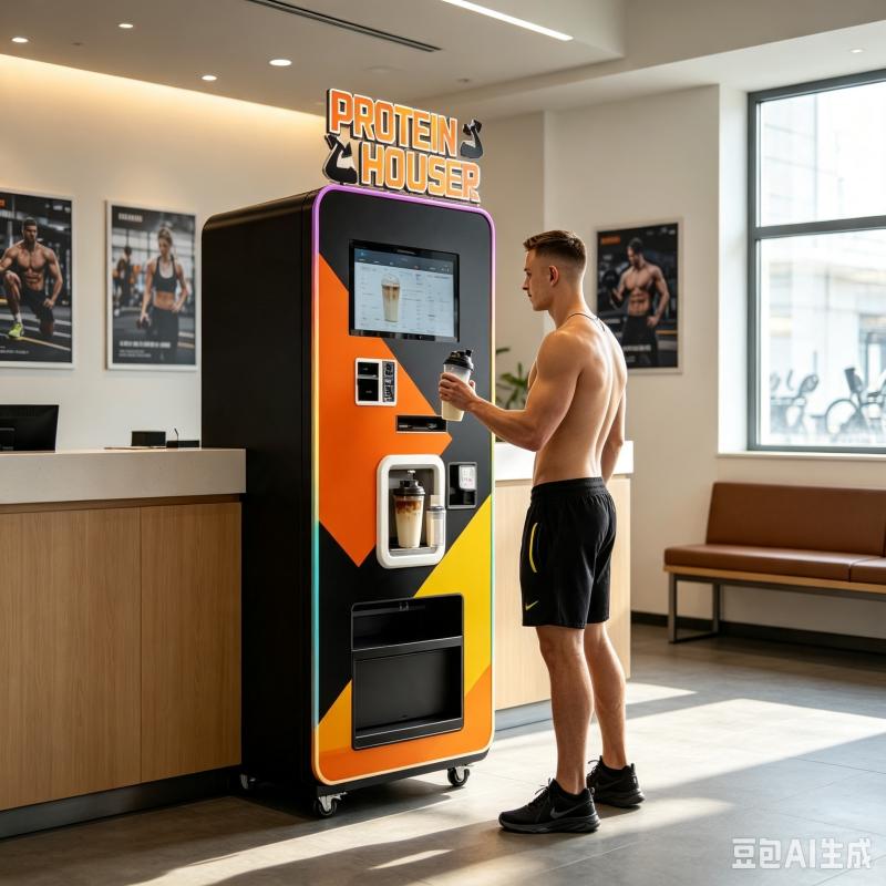 Mesin Penjual Protein Shake ya - Nutrition Fitness Club ulasan dan harga